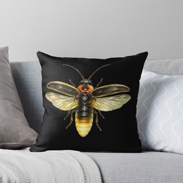 Item preview, Minimal Firefly Watercolor | Hand Drawn Nature Illustration designed and sold by ColorSplash123.