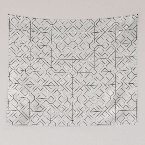 Item preview, Minimal geometric luxury pattern, modern architectural abstract decor designed and sold by Aurum-design.