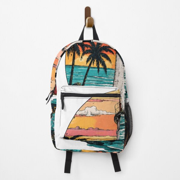 Item preview, Tropical Lighthouse Sunset – Coastal Ocean Vintage Travel Graphic designed and sold by puzzell.