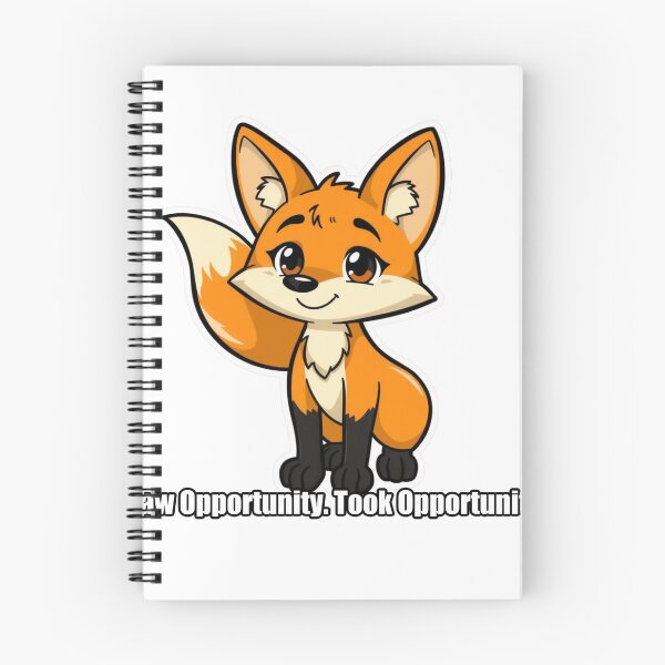 Item preview, Fox - Saw Opportunity Took Opportunity - Funny Fox Gift designed and sold by pawdrops.