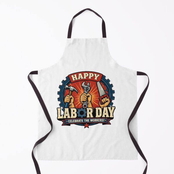 Item preview, Happy Labor Day Celebrate Workers Vintage Retro designed and sold by SiarheiYur.