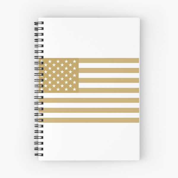 Item preview, Gold Monochrome American Flag Design designed and sold by T-domain.