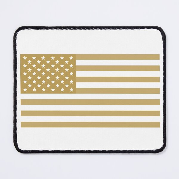 Item preview, Gold Monochrome American Flag Design designed and sold by T-domain.