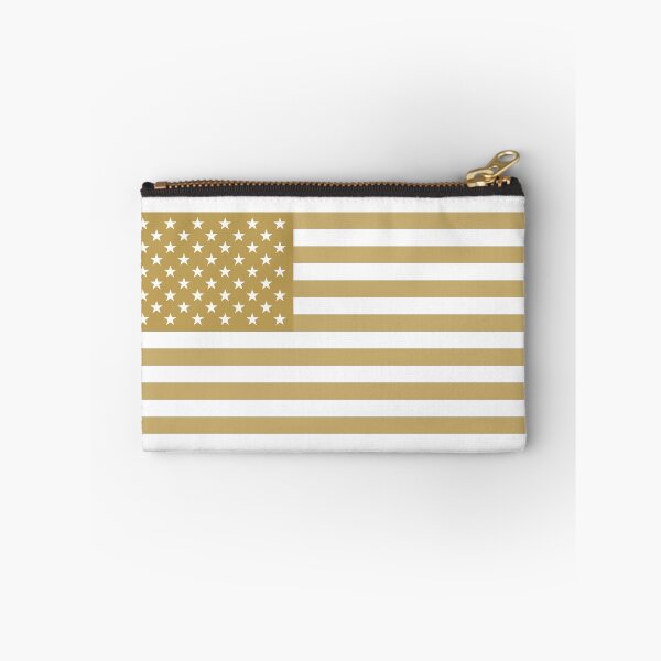 Item preview, Gold Monochrome American Flag Design designed and sold by T-domain.