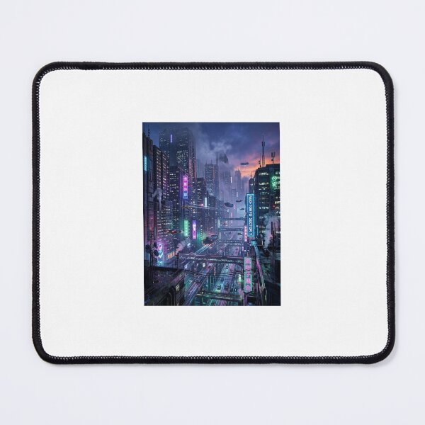 Item preview, Neo-Tokyo Sector 7: Cyberpunk Vertical Cityscape designed and sold by synthesisnft.