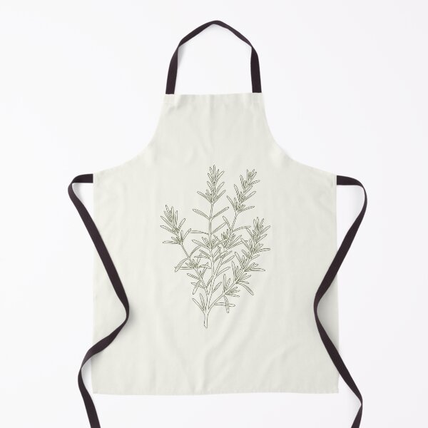 Item preview, Vintage rosemary botanical print – Rustic kitchen herb art designed and sold by CroesCreations.