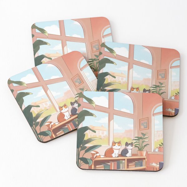 Item preview, Art - Manga Interior Scene, Domestic Comfort and Wellbeing designed and sold by World-Pets.