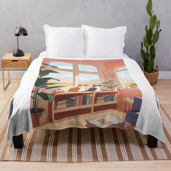 Item preview, Art - Manga Interior Scene, Domestic Comfort and Wellbeing designed and sold by World-Pets.