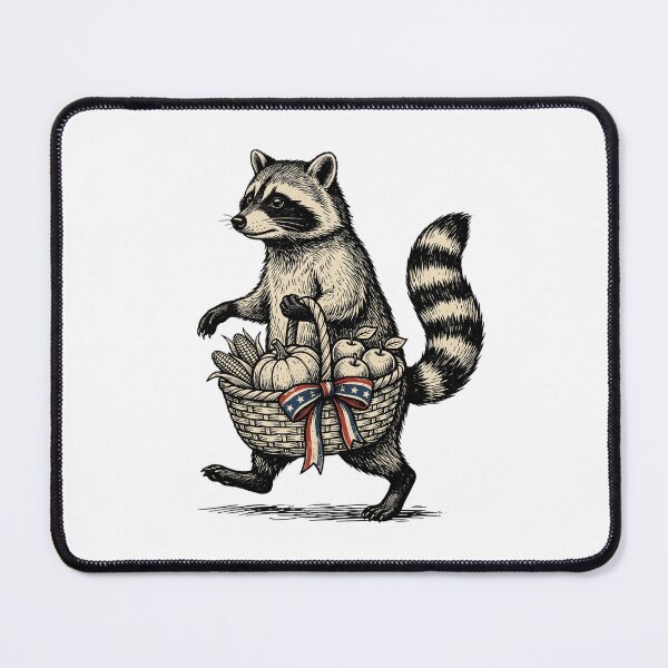 Item preview, Harvest Raccoon designed and sold by Roy & Tiffany.