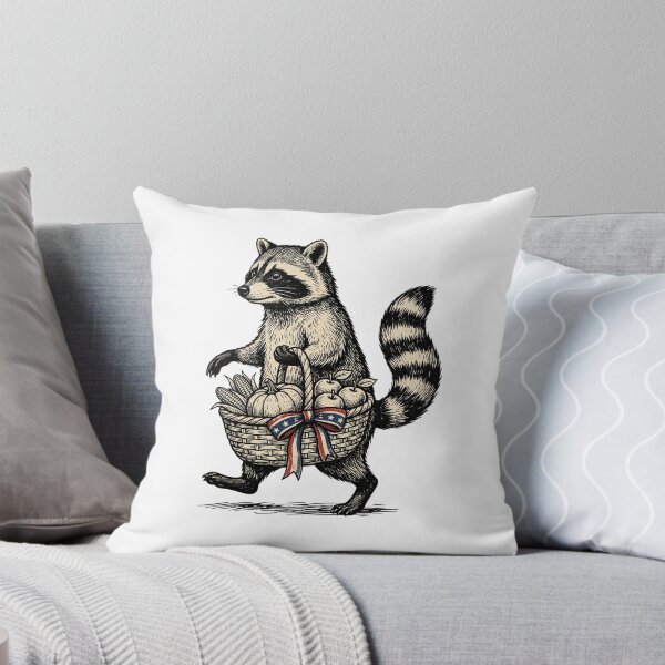 Item preview, Harvest Raccoon designed and sold by Roy & Tiffany.