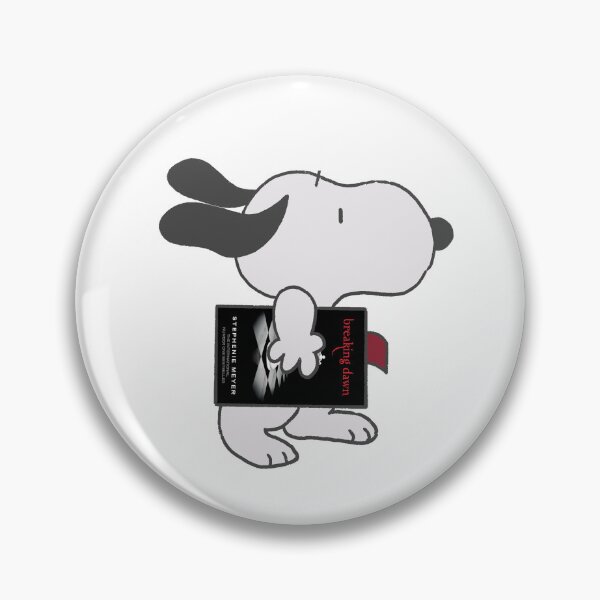 Item preview, snoopy reading breaking dawn designed and sold by liveawhimsylife.