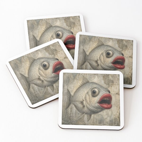 Item preview, Funny Fish Illustration designed and sold by Wilcox PhotoArt.
