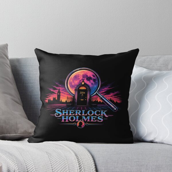 Item preview, Sherlock Holmes – Neon Moon Over 221B designed and sold by Fenay Designs.