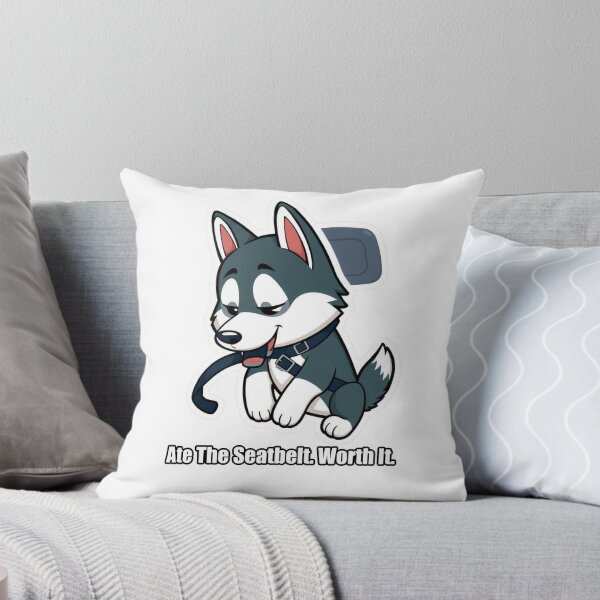 Item preview, Husky - Se comió el cinturón de seguridad, valió la pena - Divertido regalo de Husky designed and sold by pawdrops.