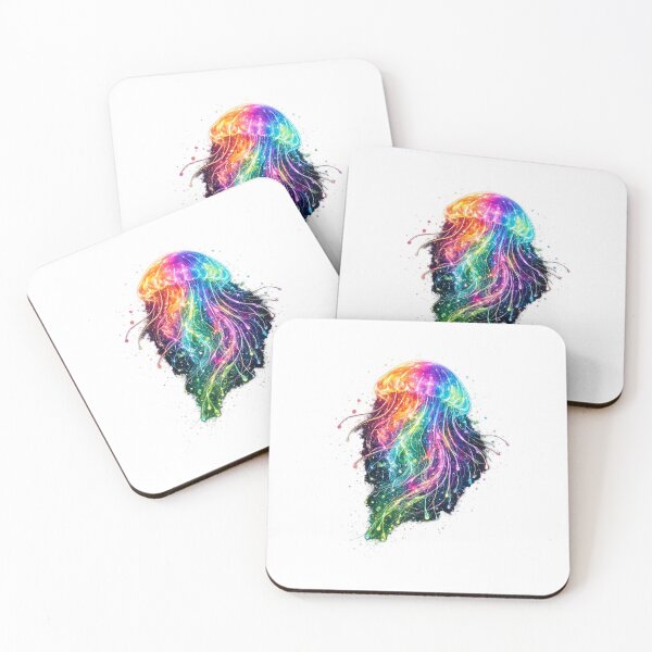 Item preview, Rainbow Jellyfish designed and sold by PeterPunkt.