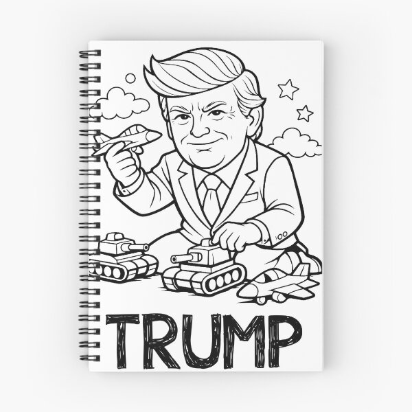 Item preview, Trump Peace Through Strength Military Kids T-Shirt designed and sold by clindlau.