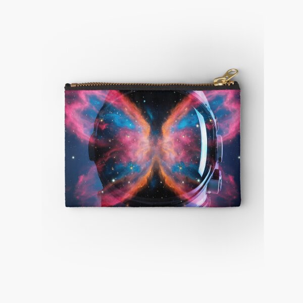 Item preview, Cosmic Butterfly Astronaut | Galaxy Nebula Space Art | Sci-Fi Surreal Wall Art designed and sold by DreamyWallVibes.