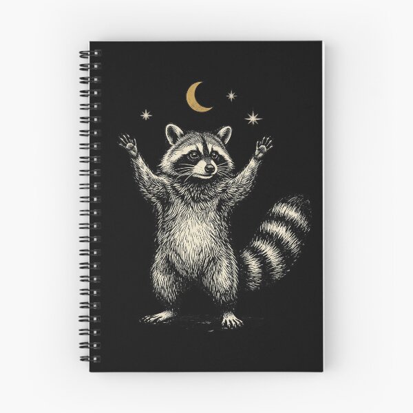 Item preview, Starry Raccoon designed and sold by Roy & Tiffany.