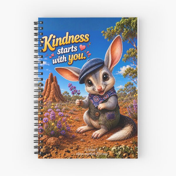 Item preview, Bilby Kindness Starts with You | Cute Australian Wildlife Gift | The Kindness Connection designed and sold by AnimalMarvels.