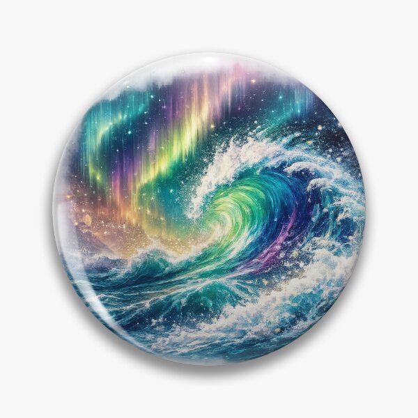 Item preview, Aurora Ocean Waves designed and sold by PeterPunkt.