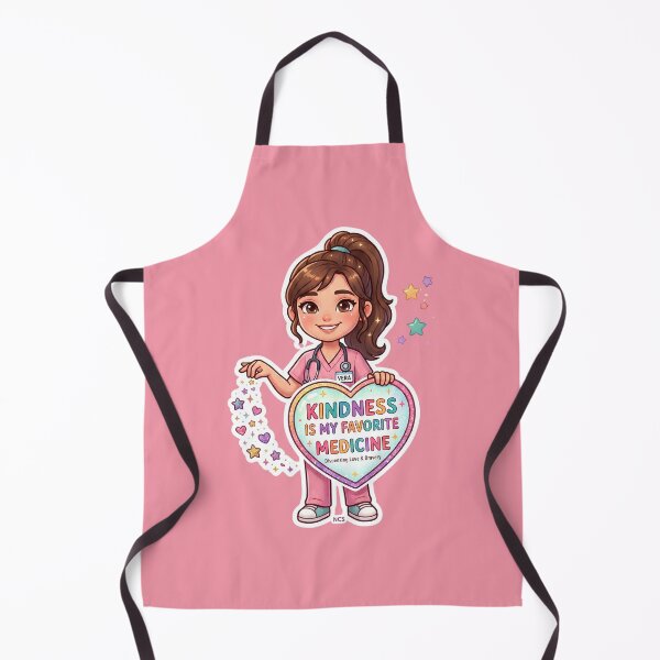 Item preview, Kindness Is My Favorite Medicine Cute Pediatric Nurse Vera designed and sold by Nurse Craft Studio.