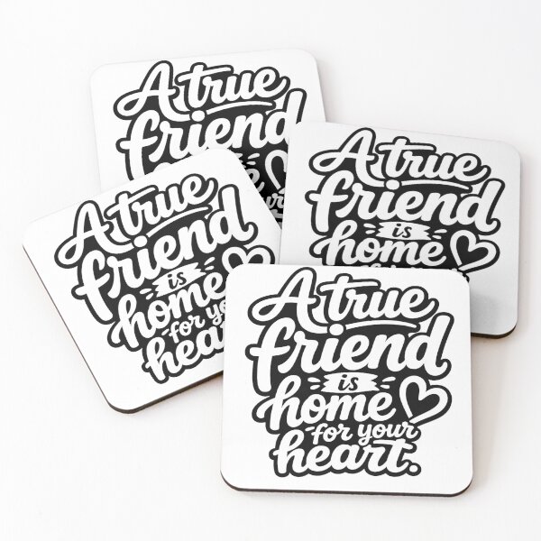 Item preview, Friendship Quotes | Inspirational Typography Design designed and sold by VasiArtLab.