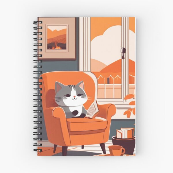 Item preview, Art - Peaceful Cat, Cozy and Colorful Atmosphere designed and sold by World-Pets.