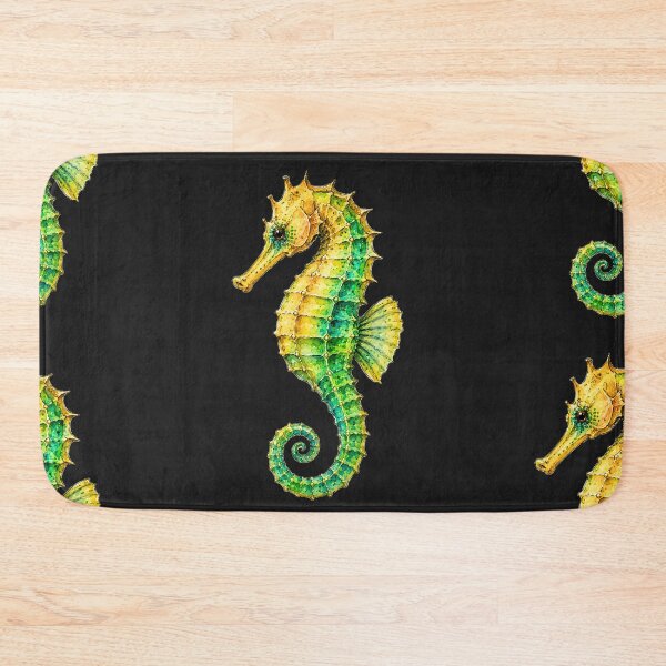 Item preview, Minimal Seahorse Watercolor | Hand Drawn Marine Illustration designed and sold by ColorSplash123.
