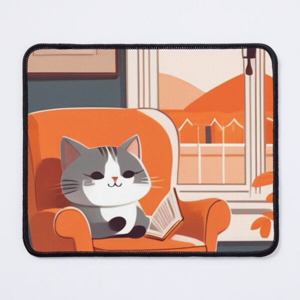 Item preview, Art - Peaceful Cat, Cozy and Colorful Atmosphere designed and sold by World-Pets.