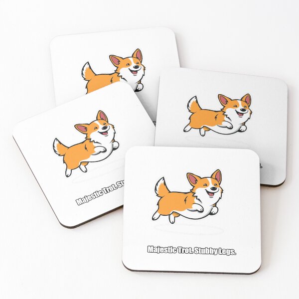 Item preview, Corgi - Majestic Trot Stubby Legs - Funny Corgi Gift designed and sold by pawdrops.