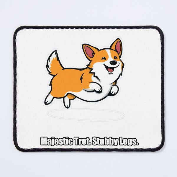 Item preview, Corgi - Majestic Trot Stubby Legs - Funny Corgi Gift designed and sold by pawdrops.