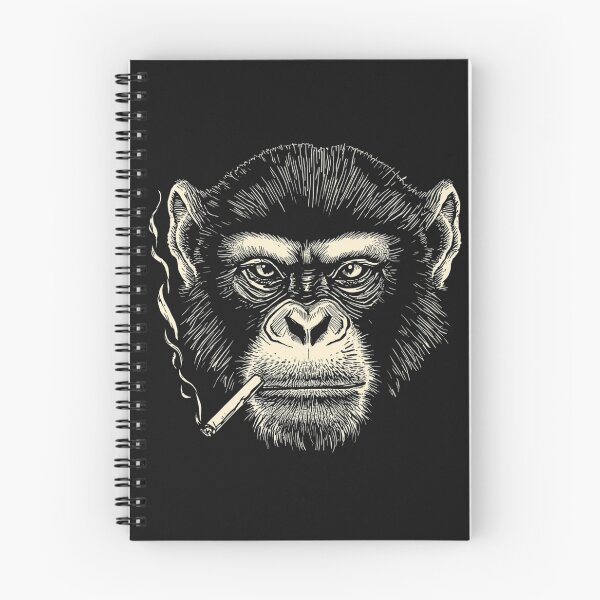 Item preview, Monkey Smoking designed and sold by BKDIGITALSHOP.