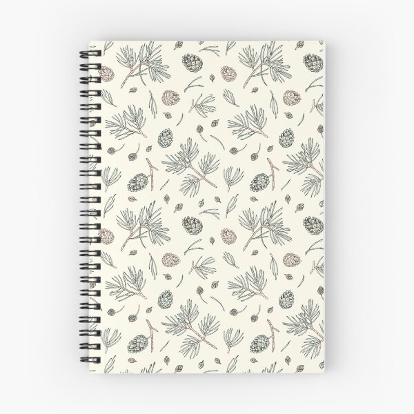 Item preview, Pine Branches and Pinecones Botanical Pattern designed and sold by NuvoraNest.