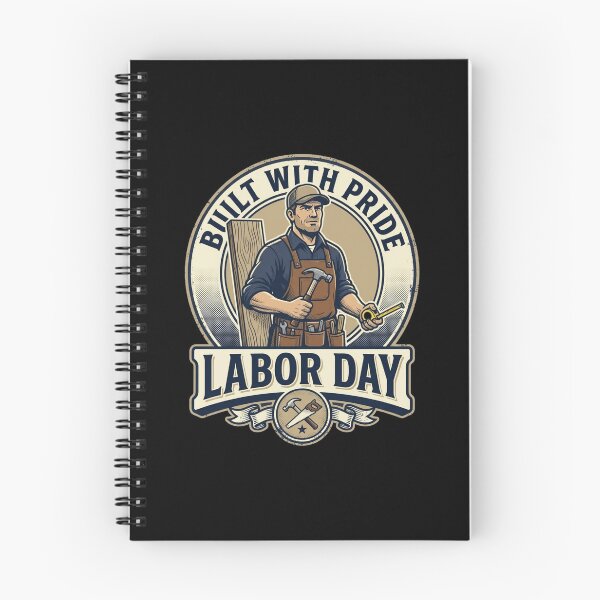 Item preview, Built With Pride Labor Day Worker Vintage designed and sold by SiarheiYur.