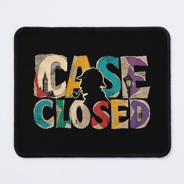 Item preview, Sherlock Holmes – Colorful Case Closed Collage designed and sold by Fenay Designs.