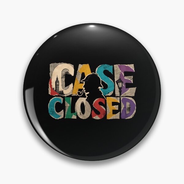 Item preview, Sherlock Holmes – Colorful Case Closed Collage designed and sold by Fenay Designs.