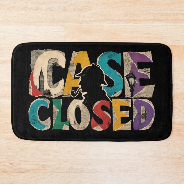 Item preview, Sherlock Holmes – Colorful Case Closed Collage designed and sold by Fenay Designs.