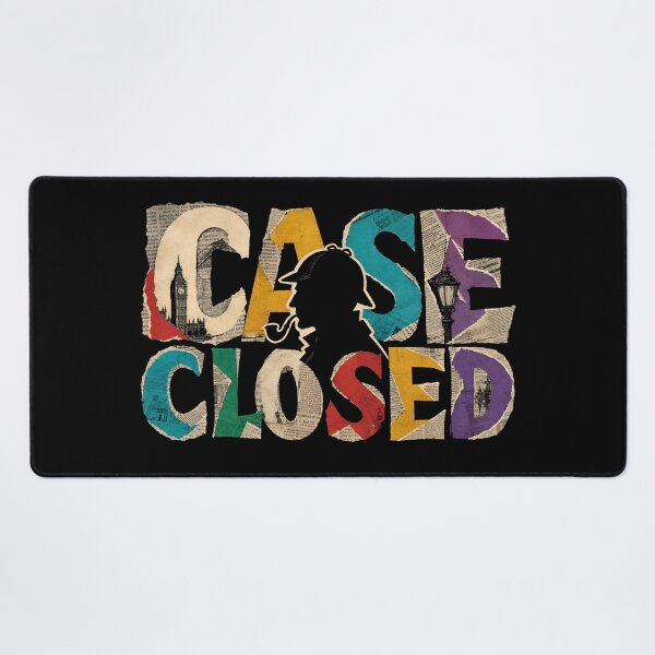 Item preview, Sherlock Holmes – Colorful Case Closed Collage designed and sold by Fenay Designs.