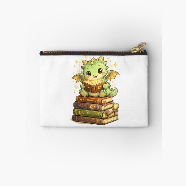 Item preview, Cute Baby Dragon Reading Books designed and sold by Bloomelle Studio.
