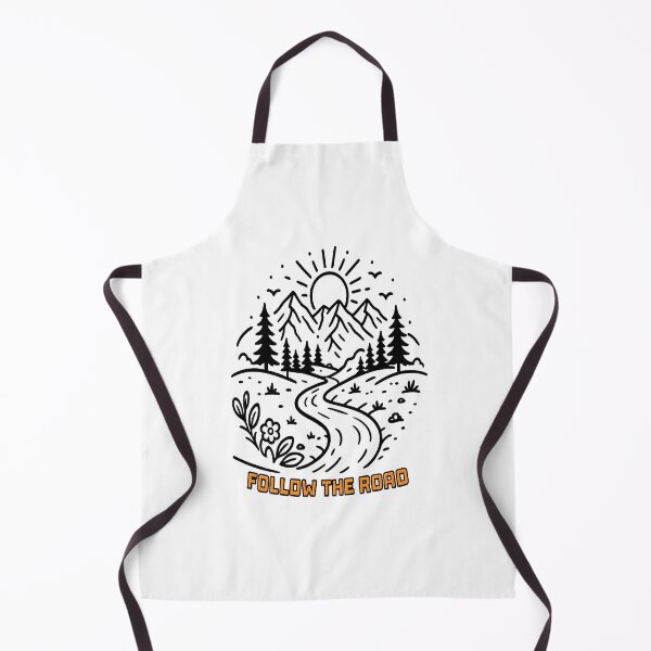 Item preview, Follow the Road Mountain Adventure Hiking Design designed and sold by JMDG Studio.