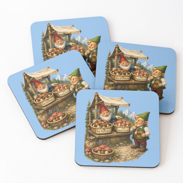 Item preview, Funny Gnome Mushroom Seller – For Your Girlfriend & For Your Mother-in-Law | Forest Humor designed and sold by Alpine-Ink.
