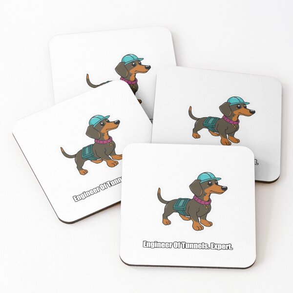 Item preview, Dachshund - Engineer Of Tunnels Expert - Funny Dachshund Gift designed and sold by pawdrops.