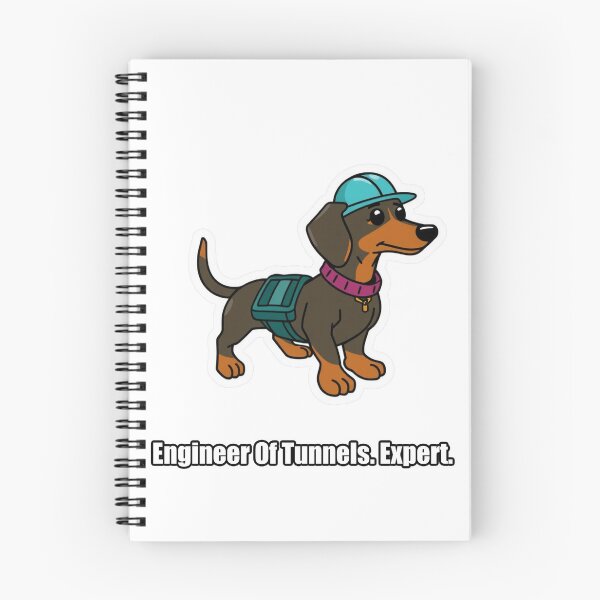Item preview, Dachshund - Engineer Of Tunnels Expert - Funny Dachshund Gift designed and sold by pawdrops.