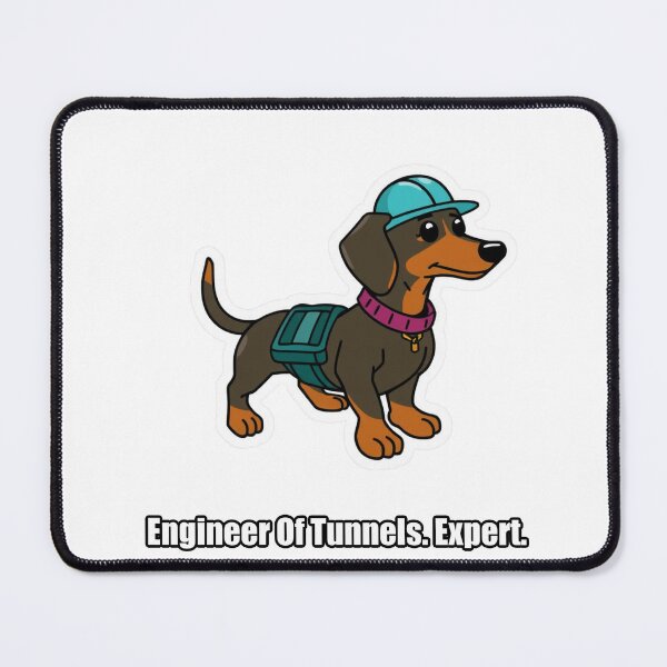 Item preview, Dachshund - Engineer Of Tunnels Expert - Funny Dachshund Gift designed and sold by pawdrops.