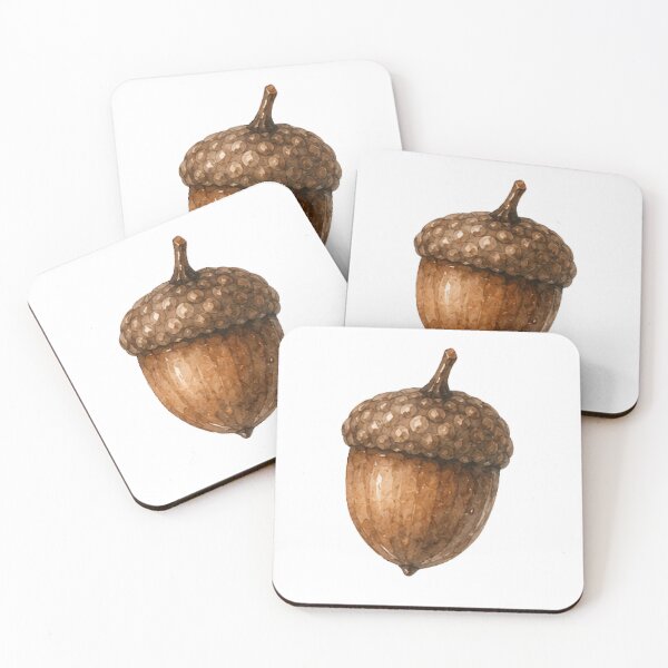 Item preview, Autumn Acorn Watercolour designed and sold by SeasonalSwipes.