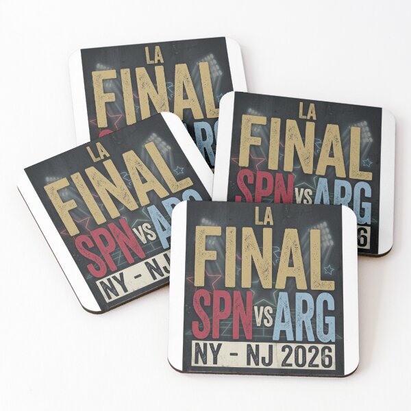 Item preview, Spain vs Argentina Football Final designed and sold by littleearty.