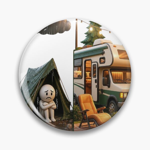 Item preview, My Camping vs Your Camping- #glamping # designed and sold by mo-carnival.