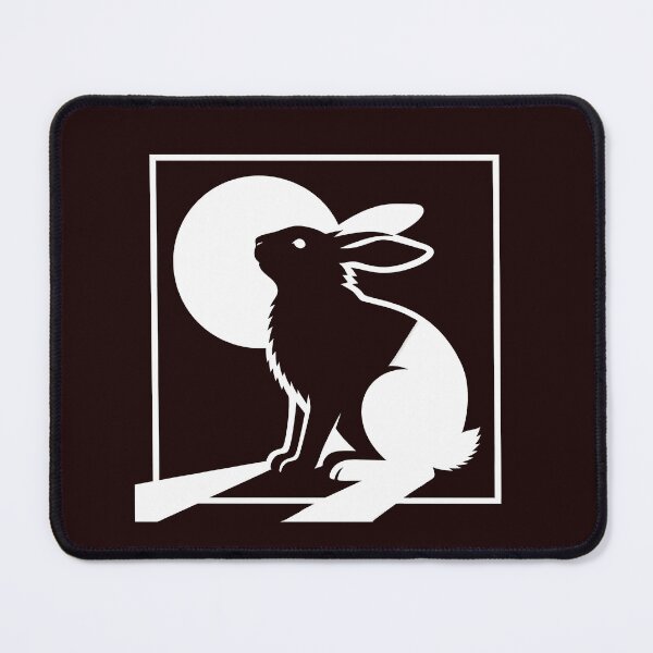 Item preview, Moon Gazing Hare Spotlight designed and sold by Cathedral of Curiosity.