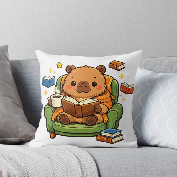 Item preview, Cute Bear Reading Books Cartoon designed and sold by Bloomelle Studio.