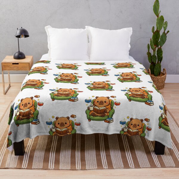 Item preview, Cute Bear Reading Books Cartoon designed and sold by Bloomelle Studio.